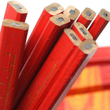 Maxbell 3x10 Pcs Carpenter Pencils with Measuring Builders Woodworking Pencil Marker