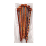 Maxbell 10 Pieces Retro Wooden Hairpin Woman Hair Stick Headdress Jewelry Craft 13cm