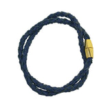 Maxbell 20 Sets Jewelry Findings Leather Cord End Magnetic Clasp Hole Size 4mm