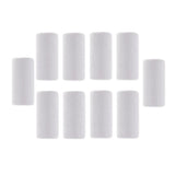 Maxbell 30 Pieces DIY Cylinder Shape Styrofoam Foam Material for Craft 120/90/63mm