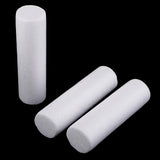 Maxbell 30 Pieces DIY Cylinder Shape Styrofoam Foam Material for Craft 120/90/63mm