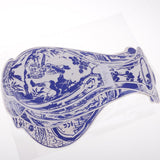 Maxbell 8pcs Blue and White Porcelain Vase Cardboard Post Decorations Hallway Decals