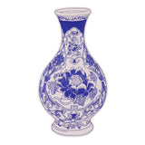 Maxbell 8pcs Blue and White Porcelain Vase Cardboard Post Decorations Hallway Decals