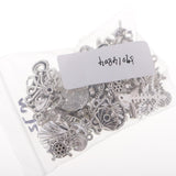 Maxbell Maxbell 60Pcs Tibetan Silver Alloy Ocean Series Charms Pendants For Jewelry Findings