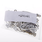 Maxbell 20 Pcs Mixed Hollow Angel Wing Charms Pendants Bookmark DIY Necklace Jewelry - Aladdin Shoppers