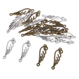 Maxbell 20 Pcs Mixed Hollow Angel Wing Charms Pendants Bookmark DIY Necklace Jewelry - Aladdin Shoppers