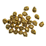 Maxbell 30 Pieces Alloy Charm Beads Spacers for Jewelry Making Crafts antique gold
