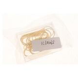 Maxbell 20 Pcs 50mm Metal Paper Clips School Office Stationery Supplies Gold