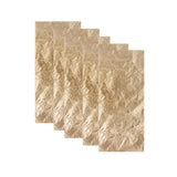 Maxbell 10 Sheets Gold Leaf Gilding Foil Paper for DIY Craft 7x14cm Gold/Rose gold