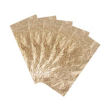 Maxbell 10 Sheets Gold Leaf Gilding Foil Paper for DIY Craft 7x14cm Gold/Rose gold