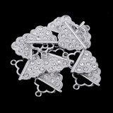 Maxbell 10 Pcs Rhinestone Alloy Charms Pendants DIY Earring Bracelet Jewelry Makings - Aladdin Shoppers