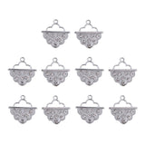 Maxbell 10 Pcs Rhinestone Alloy Charms Pendants DIY Earring Bracelet Jewelry Makings - Aladdin Shoppers