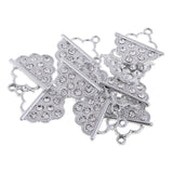 Maxbell 10 Pcs Rhinestone Alloy Charms Pendants DIY Earring Bracelet Jewelry Makings - Aladdin Shoppers