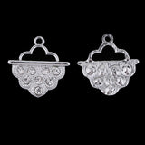 Maxbell 10 Pcs Rhinestone Alloy Charms Pendants DIY Earring Bracelet Jewelry Makings - Aladdin Shoppers