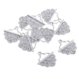 Maxbell 10 Pcs Rhinestone Alloy Charms Pendants DIY Earring Bracelet Jewelry Makings - Aladdin Shoppers