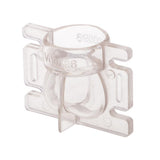 Maxbell 3D Heart Shaped Plastic Clear Candle Molds Soap Mould Candles Making Crafts