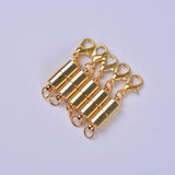 Maxbell 10 Sets Gold and Silver Tone Colors Magnetic Clasp Converter Necklace Bracelet with 1 Lobster Clasps Closure - Aladdin Shoppers