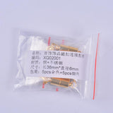 Maxbell 10 Sets Gold and Silver Tone Colors Magnetic Clasp Converter Necklace Bracelet with 1 Lobster Clasps Closure - Aladdin Shoppers