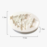 Maxbell Silicone DIY Christmas Tree Ornament Fondant Cake Mold Cake Decorating Mould