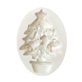 Maxbell Silicone DIY Christmas Tree Ornament Fondant Cake Mold Cake Decorating Mould
