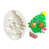 Maxbell Silicone DIY Christmas Tree Ornament Fondant Cake Mold Cake Decorating Mould