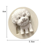 Maxbell Multifunction Resin Clay Molding DIY Puppy Shape Mold Jewelry Making Pendants Silicone - Aladdin Shoppers