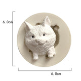 Maxbell Multifunction Resin Clay Molding DIY Puppy Shape Mold Jewelry Making Pendants Silicone - Aladdin Shoppers