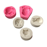 Maxbell Multifunction Resin Clay Molding DIY Puppy Shape Mold Jewelry Making Pendants Silicone - Aladdin Shoppers