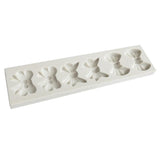 Maxbell 10Pcs Bowtie Fondant Cake Mould Silicone Candy Chocolate Mold Decor DIY
