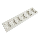 Maxbell 10Pcs Bowtie Fondant Cake Mould Silicone Candy Chocolate Mold Decor DIY