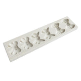 Maxbell 10Pcs Bowtie Fondant Cake Mould Silicone Candy Chocolate Mold Decor DIY