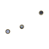 Maxbell 20 Sets Jewelry Findings Leather Cord End Magnetic Clasp Hole Size 4mm