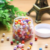 Maxbell 18pieces Storage Box Screw Lid Clear Containers for Beads Crafts Findings Small Items Keeping Supply 55x35mm packed in portable box - Aladdin Shoppers