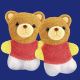 Maxbell 20 Pcs Bear Shaped Modelling Styrofoam Foam Creative DIY Kids Painted Crafts