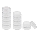Maxbell 10Pcs 5 Layers Stackable Interlocking Screw Containers Storage Box 95x36mm