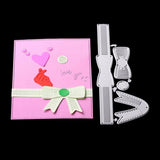 Maxbell DIY Bowknot Metal Cutting Dies Album Wedding Invitation Crads Making Decor