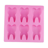 Maxbell DIY Tooth Shape Silicone Mold Resin Casting Fondant Mould Cake Modeling Tool