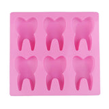 Maxbell DIY Tooth Shape Silicone Mold Resin Casting Fondant Mould Cake Modeling Tool