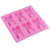 Maxbell DIY Tooth Shape Silicone Mold Resin Casting Fondant Mould Cake Modeling Tool