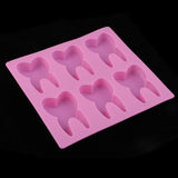Maxbell DIY Tooth Shape Silicone Mold Resin Casting Fondant Mould Cake Modeling Tool