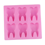 Maxbell DIY Tooth Shape Silicone Mold Resin Casting Fondant Mould Cake Modeling Tool