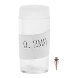 Maxbell 0.2mm Airbrush Nozzle Needle Replacement Airbrushes Spray Paint     Model