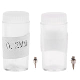 Maxbell 0.2mm Airbrush Nozzle Needle Replacement Airbrushes Spray Paint     Model
