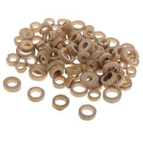 Maxbell 100 Pieces Rustic Wood Slices Rings Circles Country Bulk Natural Wood Pieces for Home Decor Rustic Weddings DIY Crafts Table Decoration Centerpiece - Aladdin Shoppers