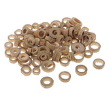 Maxbell 100 Pieces Rustic Wood Slices Rings Circles Country Bulk Natural Wood Pieces for Home Decor Rustic Weddings DIY Crafts Table Decoration Centerpiece - Aladdin Shoppers
