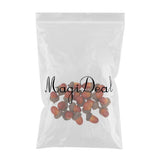 Maxbell 20 Pieces Mini Acorns Artificial Lifelike Simulation Small Acorn Accents Decoration Fake Fruit Home House Kitchen Decor - 17x25mm - Aladdin Shoppers