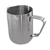 Maxbell Multi-purpose 350ml Stainless Steel Candle Making Pitcher Frothing Cup Milk Frothing Pitcher Creamer Frothing Pitcher Measurements on Both Sides - Aladdin Shoppers