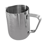 Maxbell Multi-purpose 350ml Stainless Steel Candle Making Pitcher Frothing Cup Milk Frothing Pitcher Creamer Frothing Pitcher Measurements on Both Sides - Aladdin Shoppers