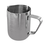 Maxbell Multi-purpose 350ml Stainless Steel Candle Making Pitcher Frothing Cup Milk Frothing Pitcher Creamer Frothing Pitcher Measurements on Both Sides - Aladdin Shoppers