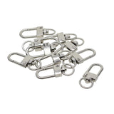 Maxbell 10 Pieces Alloy Small Swivel Clasps Lanyard Snap Hook Lobster Claw Clasp Clips Keychain Key Ring Jewelry Findings - Aladdin Shoppers